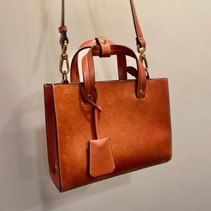 Charles & Keith - Structured Top Handle Bag (CLAY)